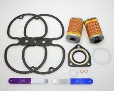 BMW R100RS with oil cooler oil filter valve cover gaskets valve gauges inspection 