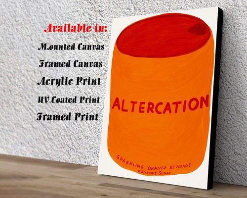 David shrigley altercation art - altercation,