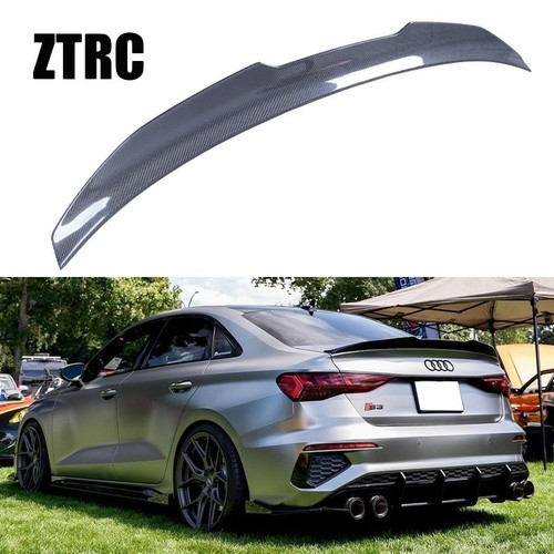 Carbon fiber trunk wing - fiber,