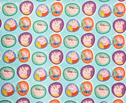 Peppa pig and family - peppa, cotton