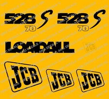 JCB 528S-70 TELEHANDLER DECAL STICKER SET 