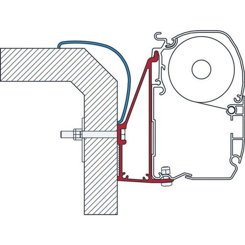 Fiamma 400cm adapter bracket - 400cm,