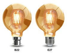 Vintage Dimmable LED 6W Globe