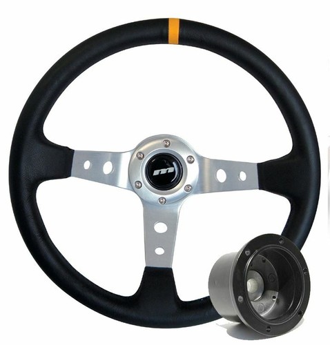 340mm black alcantara moulded - 340mm,