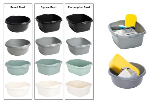Plastic washing mixing bowl - washing,