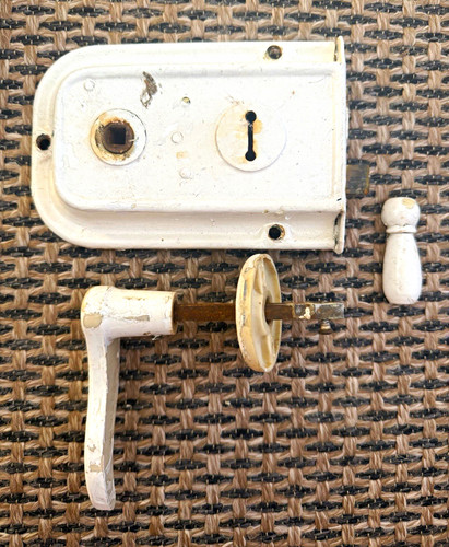 Vintage rim lock - vintage,
