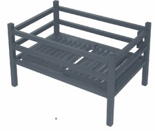 Solid Steel Fire Basket British Andiron Dog Grate 3 SIZES Fireplace Fire Grate