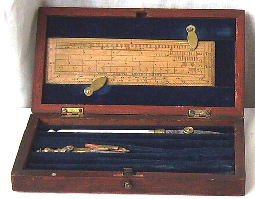 Boxed drawing set part - boxed,