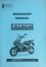 PEUGEOT JETFORCE 50cc 125cc SCOOTER ORIGINAL WORKSHOP MANUAL
