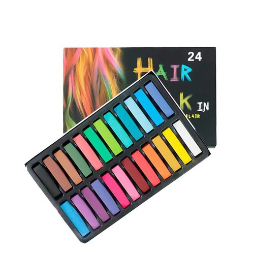Hair chalk temporary - chalk, dye