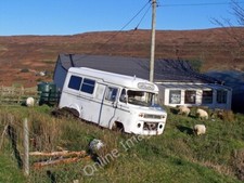 Photo 6x4 Derelict ambulance