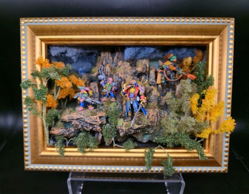 Warhammer 40k diorama rogue - warhammer,