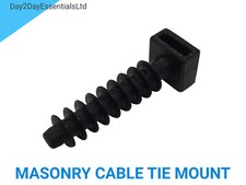 Cable Tie Masonry Mount Knock