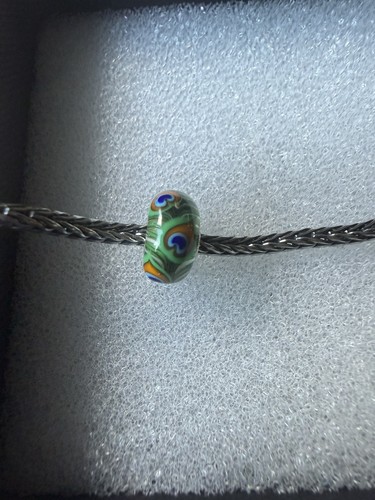Trollbeads prehnite peacock - trollbeads,