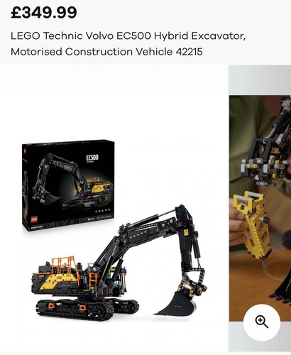 Lego technic volvo ec500 - technic,