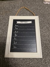 Weekly Chalk Board