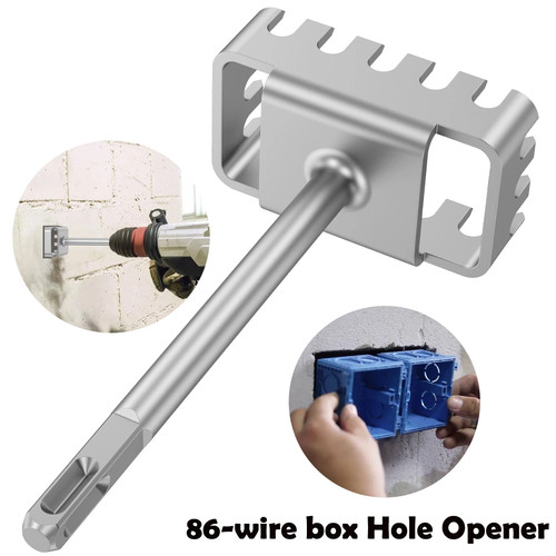 Square hole cutter - square, for