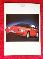 RENAULT GTA Alpine V6 Turbo  Brochure 1989 1990 2.8 V6 & 2.5 V6 Turbo