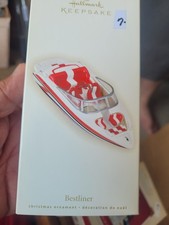 hallmark ornament keepsake Bestliner speed boat