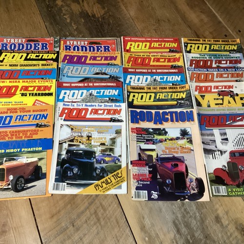 Rod action magazine lot - rod,
