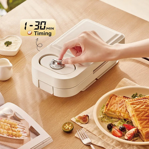 650w electric sandwich maker - 650w,