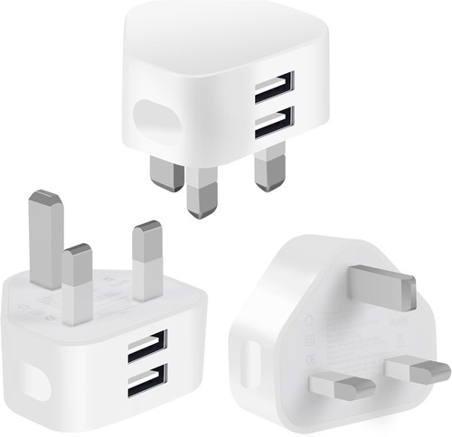 Dual usb plug - 3, pin