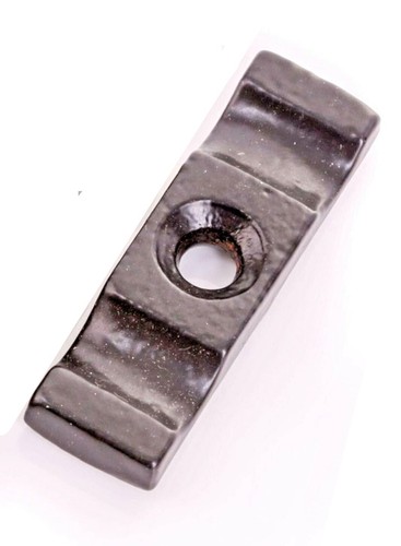 Black turn button - black, latch