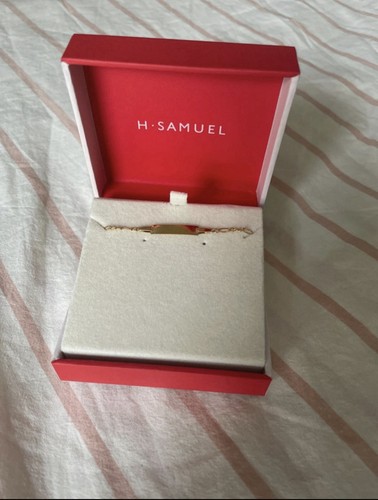 9ct yellow gold figaro - gold,
