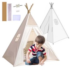 130/160CM Canvas Kids Teepee
