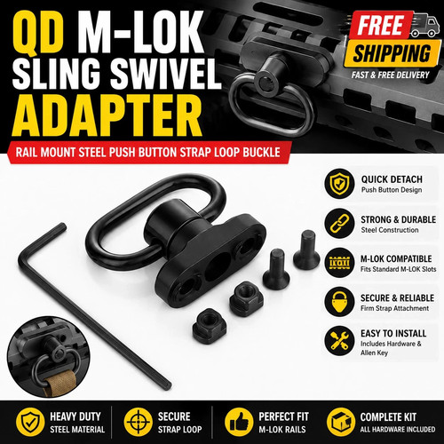 Lok sling swivel adapter - m-lok,