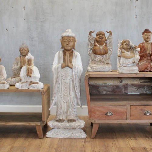 Buddha statue standing - standing,