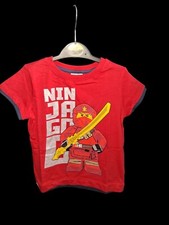 lego ninjago Red Tshirt . 6