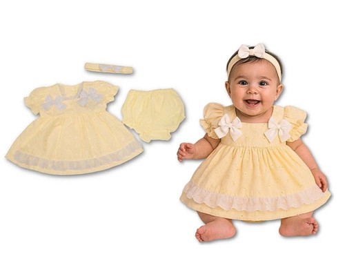 Baby girls lemon - , frilly