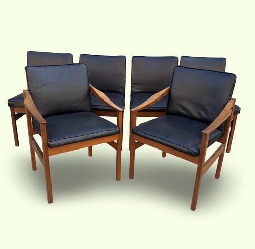 Mid century teak framed - 6,