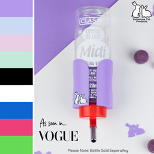 Guinea Pig & Rabbit Water Bottle Holder - Wall & Cage Mounted