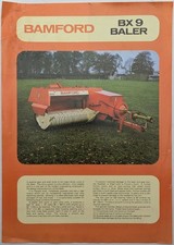 Original Bamford BX 9 Baler