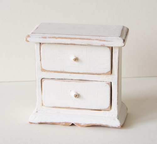 12th scale cream distressed - 1/12th,