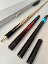 Chase Cues Elite Pro Package Hand Made 3/4 Snooker or Pool Cue & Case Cue #126