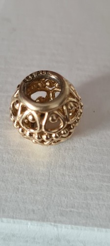 Pandora gilded cage charm - charm, in