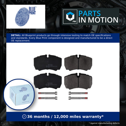 Brake pads set rear - pads, adf124226
