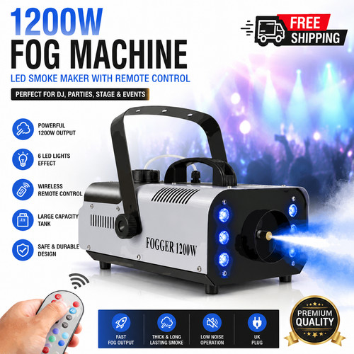 1200w king smoke fog - 1200w,