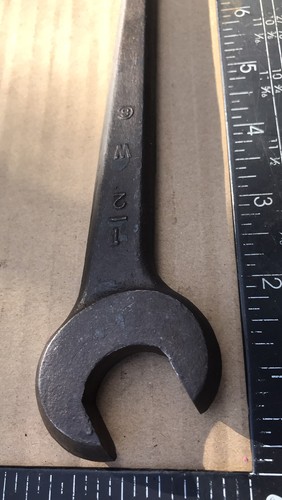 Vintage spanner w - vintage, 1/2