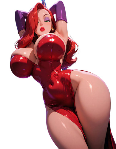 Jessica rabbit waifu - rabbit,