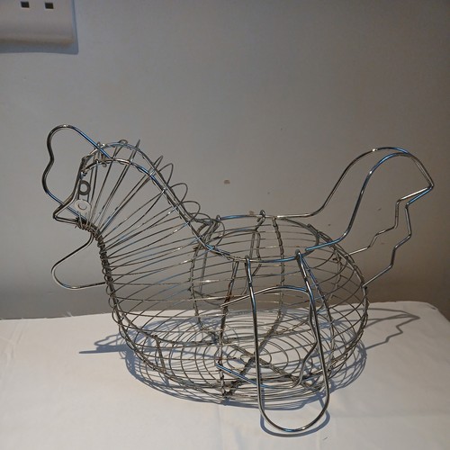 Chrome plated chicken - chrome,
