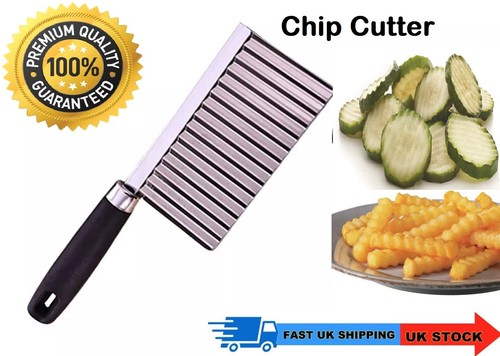 Crinkle chip cutter wavy - chip,