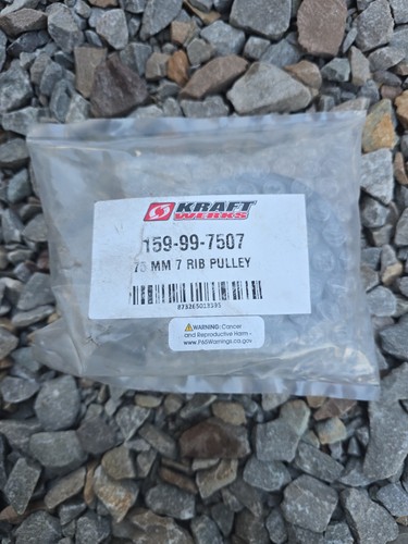 Kraftwerks 75mm rib pulley - kraftwerks,