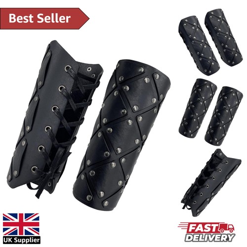 Medieval brigandine arm guards - medieval,