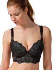 Gossard VIP Intrigue Bra Padded Longline Underwired Womens Sexy Lingerie 21801