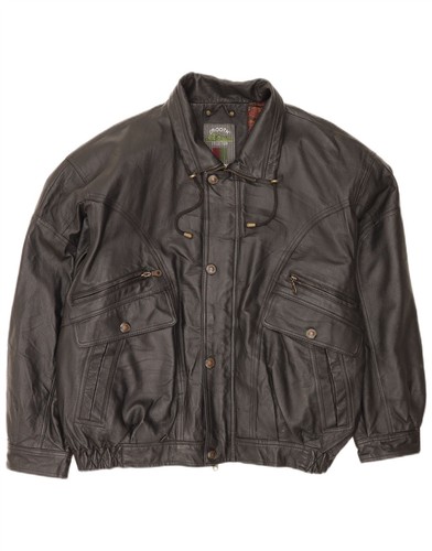 Vintage mens leather - vintage, jacket