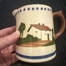 Dartmouth Jug Devon Ware Motto